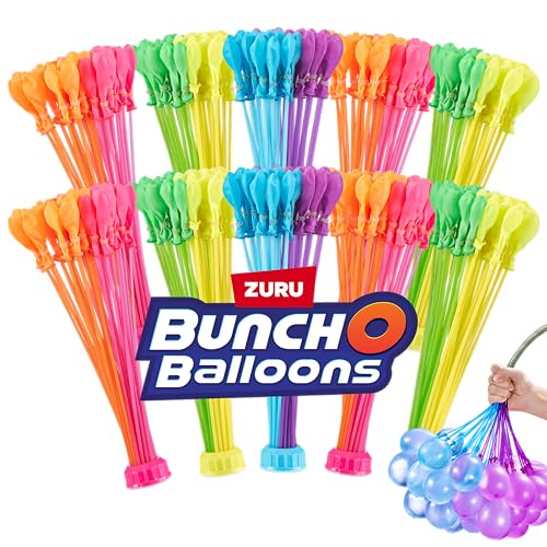 Bunch O Balloons Tropical Party 330+ Schnell zu füllende, selbstverschließende Wasserballons (10er Pack) von Bunch O Balloons