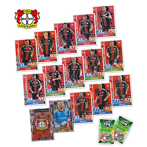 Match Attax Bundesliga 2018/19 - Bayer 04 Leverkusen Mannschafts-Set 15 Karten Basiskarten Clubkarte Starspieler + 2X Fini Football - deutsche Ausgabe Match Attax Bundesliga 2018/19 - Bayer 04 Leverkusen Mannschafts-Set 15 Karten Basiskarten Clubkarte Starspieler + 2X Fini Football - deutsche Ausgabe von Bundesliga Match Attax 2018/19