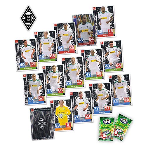 Match Attax Bundesliga 2018/19 - Borussia Mönchengladbach Mannschafts-Set 15 Karten Basiskarten Clubkarte Starspieler + 2X Fini Football - deutsche Ausgabe Match Attax Bundesliga 2018/19 - Borussia Mönchengladbach Mannschafts-Set 15 Karten Basiskarten Clubkarte Starspieler + 2X Fini Football - deutsche Ausgabe von Bundesliga Match Attax 2018/19