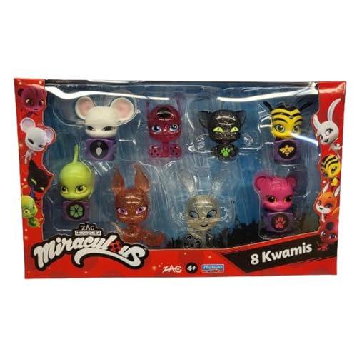 Miraculous Ladybug & Cat Noir Kwami 8 PS Box Figuren von Buosha