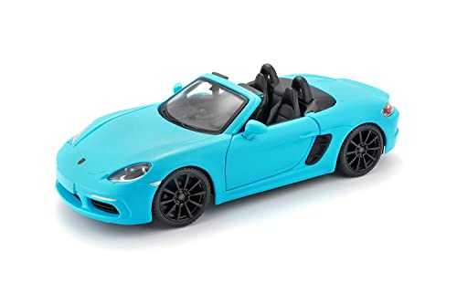 Burago-Porsche 718 in Blau im Maßstab 1:24 (18-21087B) von Bburago