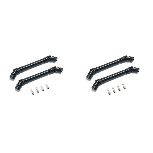 Bureau 2X 2 Teilige Universal Antriebs Welle Aus Stahl 105-157 mm für 1/10 RC Crawler Axial SCX10 II III AXI03007 Trx4 D90 D110 von Bureau