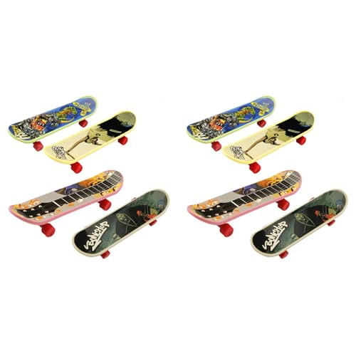 Bureau 8PCS Griffbrett für Truck Mini Skateboard Toy Boy Kinder Kinder Geschenk von Bureau