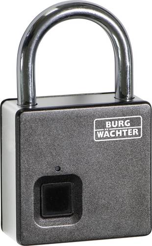 Burg Wächter Scan & Lock 610/53 SB Vorhängeschloss 53mm Fingerabdruckschloss von Burg Wächter