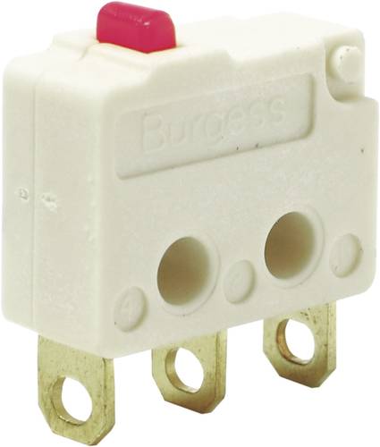 Burgess F4T7UL Mikroschalter F4T7UL 250 V/AC 5A 1 x Ein/(Ein) IP40 tastend 1St. von Burgess