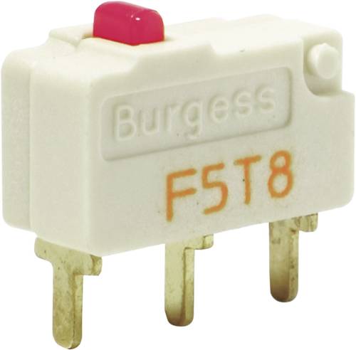 Burgess F5T8UL Mikroschalter F5T8UL 250 V/AC 5A 1 x Ein/(Ein) IP40 tastend 1St. von Burgess