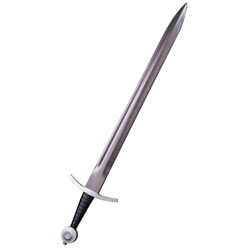 Burgschneider - Einfaches Einhandschwert Silber (Standard, Unisex, Foam) Mittelalter, Fantasy - LARP Weapon von Burgschneider