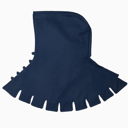 Burgschneider - Linke Seite Haube Dangereuse Blau (Standard, Unisex, Wolle) Mittelalter, Fantasy - Medieval Inspired Fantasy Costume von Burgschneider