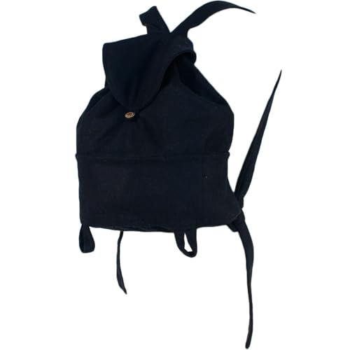 Burgschneider - Rucksack Robin - Schwarz (Standard, Unisex, Wolle) Mittelalter Fantasy - Adventurer von Burgschneider