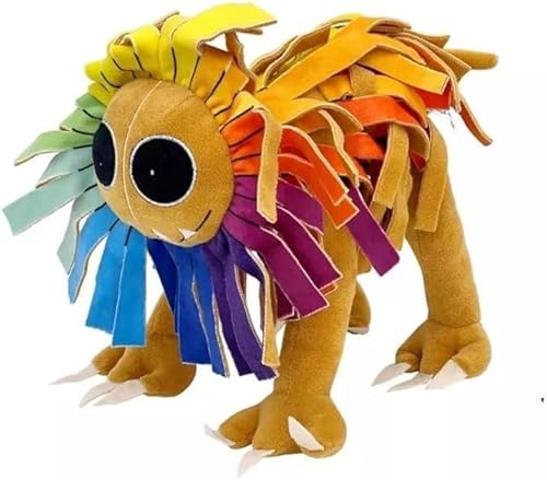 Bursker Nightmare Critters Plüschspielzeug, 24 cm weiche PP-Baumwolle, sicher und langlebig für Kinder，Niedliches Vom Spiel Inspiriertes PlüSchtier,Sammelbares Halloween (großer Löwe) von Bursker