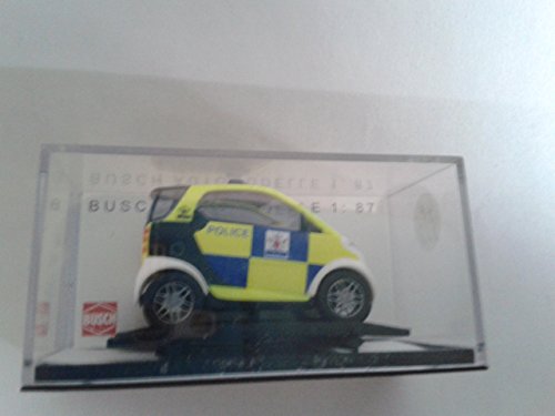 Busch 48933 Smart City Coupe 1:87 Polizei England von Busch-Jaeger