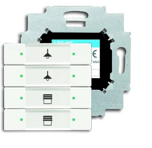 Busch-Jaeger 6127/01-884 Eingangsmodul Verkehrsweiß, Weiß 1St. von Busch-Jaeger