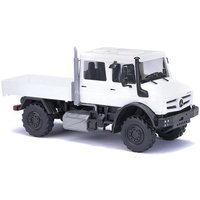 Busch - Mercedes-Benz Unimog U 5023 Doppelkabine, Weiß von Busch Modellspielwaren