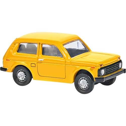 87102 TT Lada Niva Signalgelb von Busch