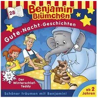 BUSCH 425038 CD Benjamin Blümchen Gute-Nacht-Geschichten 28: Der Winterschlaf-Teddy von Busch