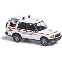 BUSCH 51937 H0 Land Rover Discovery, Carabinieri Protezione Civil, 1998 von Busch