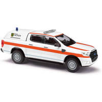 BUSCH 52831 1:87 Ford Ranger mit Hardtop DRK Wasserwacht Sachsen, Baujahr 2016 von Busch