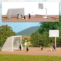 BUSCH 7926 H0 Action Set: Pinguine Ballspiel von Busch