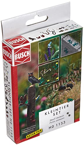 Busch 1153 - Kleintier Set - unbemalt, Beigef von Busch