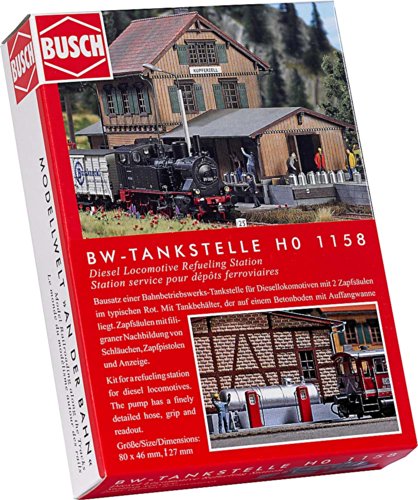 Busch 1158 - Tankstelle für Bahnbetriebswerk von BUSCH