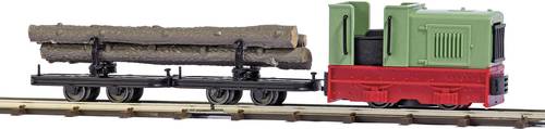 Busch 12012 H0f Feldbahn Start-Set Holztransport von Busch