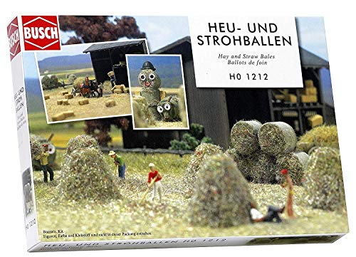 Busch 1212 H0 Heu- und Strohballen Fertigmodell von Busch