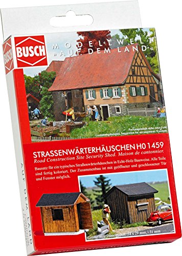 Busch 1459 - Strassenwärterhäuschen, Fahrzeug von Busch