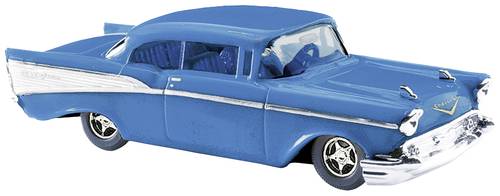 Busch 45025 H0 PKW Modell Chevrolet Bel Air '57, Blau von Busch