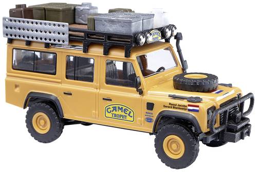 Busch 50329 H0 PKW Modell Land Rover Defender, Camel Trophy von Busch