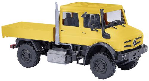 Busch 51080 H0 LKW Modell Mercedes Benz Unimog U 5023, gelb von Busch