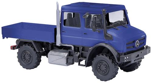 Busch 51082 H0 LKW Modell Mercedes Benz Unimog U 5023, blau von Busch