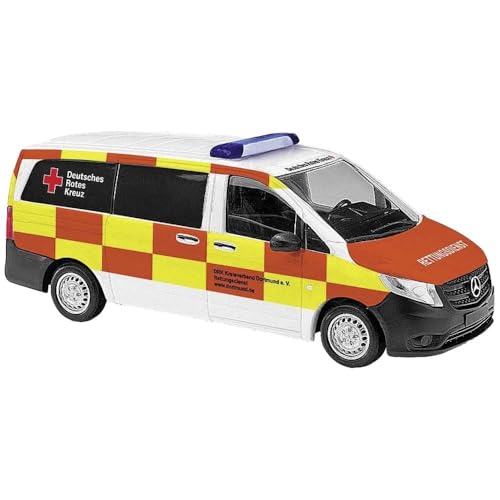 Busch 51105 H0 Einsatzfahrzeug Modell Mercedes Benz Vito DRK Dortmund von Busch