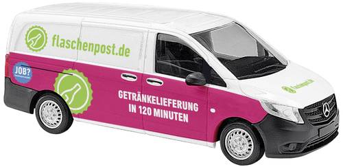 Busch 51106 H0 PKW Modell Mercedes Benz Vito, Flaschenpost von Busch