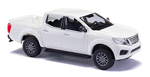 Busch 53702 H0 PKW Modell Nissan Navara weiß von Busch