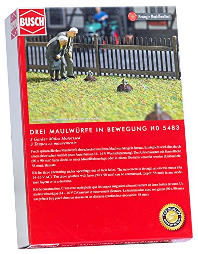 Busch 5483 - Drei Maulwürfe in Bewegung von Busch