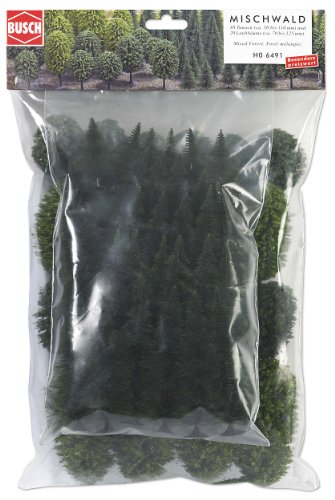Busch 6491 - Mischwald mit 50 Bäumen Mega-Spar-Set Busch 6491 - Mischwald mit 50 Bäumen Mega-Spar-Set von Busch
