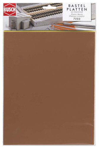 Busch BUE7203 - Kunststoff-Platten, Sortiert, 19 x 25 cm von Busch