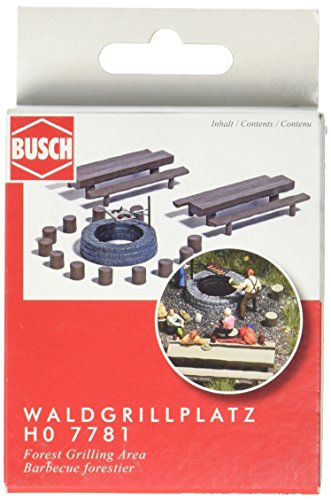 Busch 7781 Waldgrillfläche HO Landschaft Modell von Busch-Jaeger