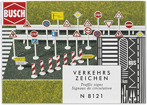 Busch 8121 N Verkehrszeichen-Set Busch 8121 N Verkehrszeichen-Set von Busch