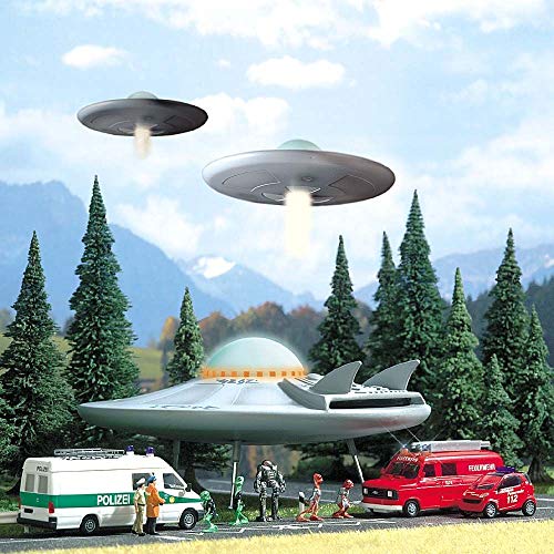 Busch Umwelt – BUE1010 – Modelleisenbahn – Fliegender Untersetzer UFO von Busch