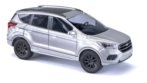 Busch Ford Kuga mit Panoramadach Silber | Modellauto 1:87#53503 von Busch