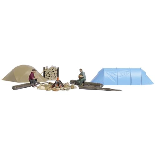 Busch H0 Action-Set Wildcamping Bausatz von Busch