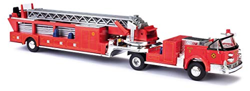 Busch Lafrance Leitertrailer Cabrio Fire Dep., 1:87 (HO) von Busch