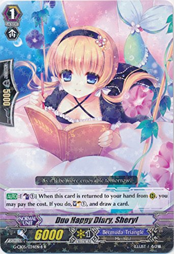 Bushiroad Duo Happy Diary, Sheryl - G-CB05/034EN-B - R - G Clan Booster 5: Prismatic Divas von Bushiroad