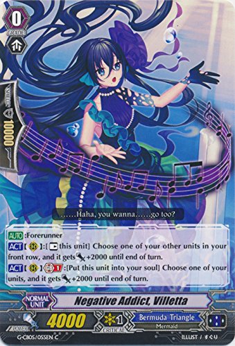 Bushiroad Negative Addict, Villetta - G-CB05/055EN - C - G Clan Booster 5: Prismatic Divas von Bushiroad