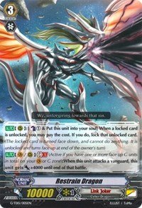 Bushiroad Restrain Dragon - G-TD15/005EN - TD - G Trial Deck 15: Messiah Dragon of Rebirth von Bushiroad