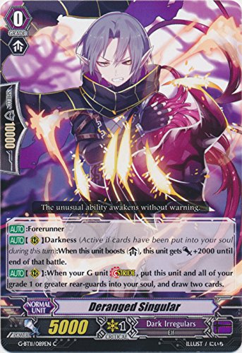 Deranged Singular - G-BT11/089EN - C - G Booster Set 11: Dämonischer Advent von Bushiroad