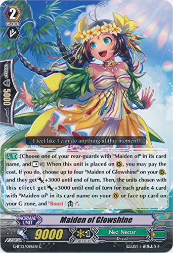 Maiden of Glowshine - G-BT12/096EN - C - G Booster Set 12: Dragon King's Awakening von Bushiroad