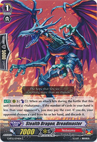 Stealth Dragon, Dreadmaster - G-BT12/074EN - C - G Booster Set 12: Dragon King's Awakening von Bushiroad