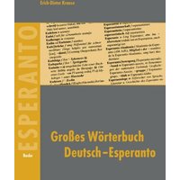 Großes Wörterbuch Deutsch–Esperanto von Buske, H